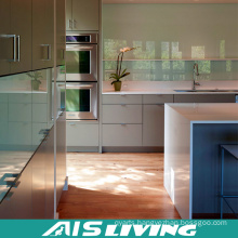 Economical UV Kitchen Cabinets Furniture for Project (AIS-K350)